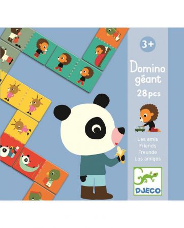 DJECO Domino Kamarádská zvířatka