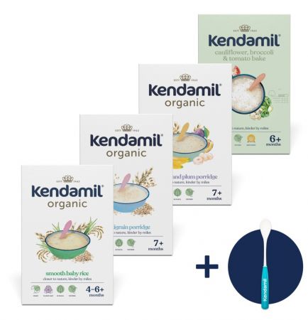 Kendamil 4x Variace BIO a Zeleninové kaše 150g 