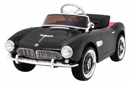 HračkyZaDobréKačky Elektrické autíčko BMW 507 Retro černé