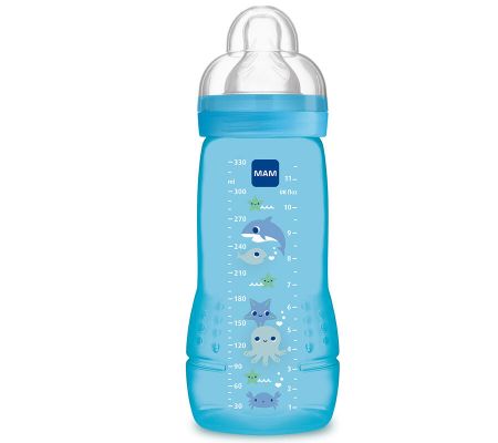 MAM LAHEV BABY BOTTLE 330 ml, modrá