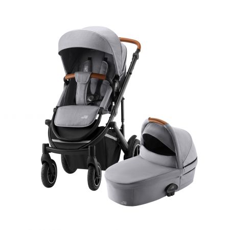 BRITAX RÖMER Set kočárek Smile 4 + hluboká korba Frost Grey