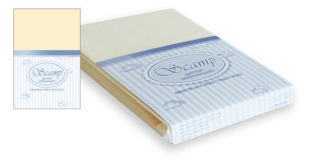 Scamp prostěradlo 120/60,140/70,žluté