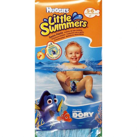 Huggies Little Swimmers vel.L 5 - 6 (12-18 kg) - jednorázové pleny do vody 1 ks