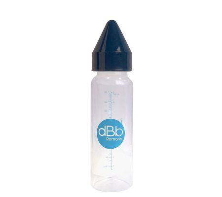 dBb Remond dBb kojenecká lahvička PP 270 ml, savička NN. Kaučuk, Dark Blue Barva: modré
