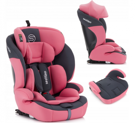 Dětská autosedačka Sesttino Rocker 9-36 kg pink