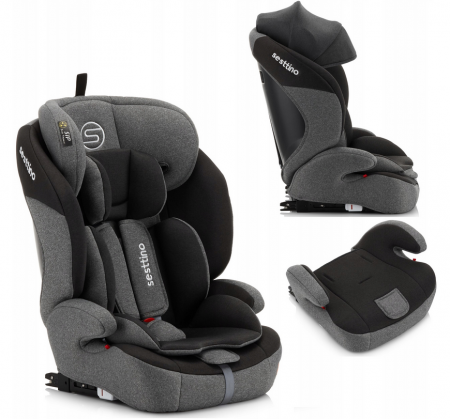 Dětská autosedačka Sesttino Rocker 9-36 kg dark grey