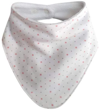 ESITO (handmade) Slintáček bavlna hvězdička - universal / růžová Barva: Modrá, Velikost: universal ESSLIBAVHVEMOD03