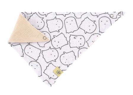 Lässig 4babies Bandana Muslin 2020 Little Spookies peach