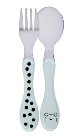 Lässig 4babies Cutlery Stainless Steel Little Chums dog