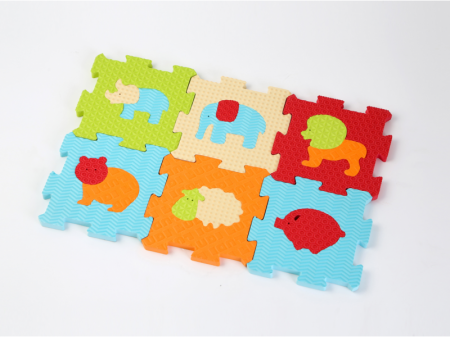 Ludi Puzzle pěnové 46,5x31,5 cm zvířátka