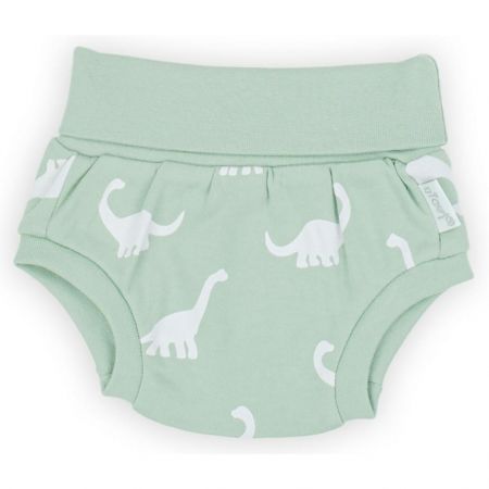 Kojenecké bavlněné kraťasy-bloomers Nicol Ivo Zelená 3-6 m