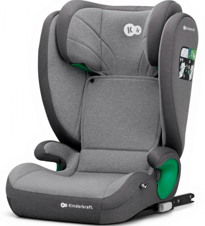 Autosedačka Kinderkraft Junior FIX Isofix Grey