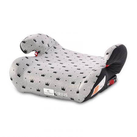 Lorelli podsedák Sirius Fix Anchorages 22-36 kg, Grey crowns