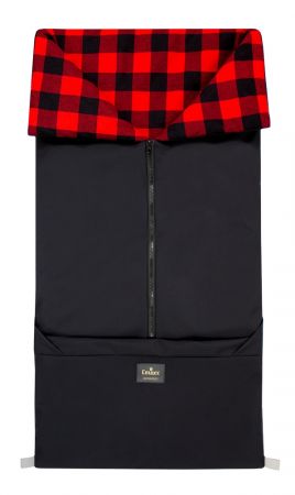 Emitex Fusak 2v1 Softshell Flanel black+red