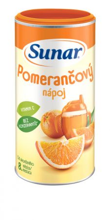 SUNAR SUNAR Nápoj rozpustný pomerančový 200 g