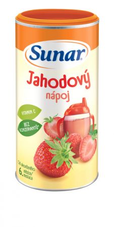 SUNAR SUNAR Nápoj rozpustný jahodový 200 g