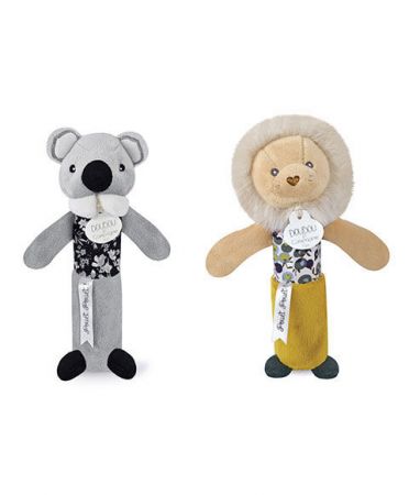 Doudou et Compagnie Paris | Doudou Chrastítko pískací 17 cm 1 ks koala DS13444289