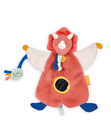 Doudou et Compagnie Paris | Doudou Plyšový maňásek dinosaurus Lou 25 cm DS35773342