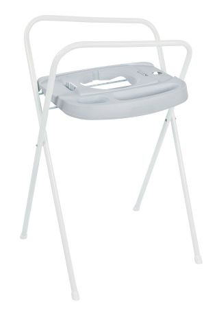 Bebe-Jou Kovový stojan Click na vaničku Bébé-Jou 98cm Light Grey Barva: šedé