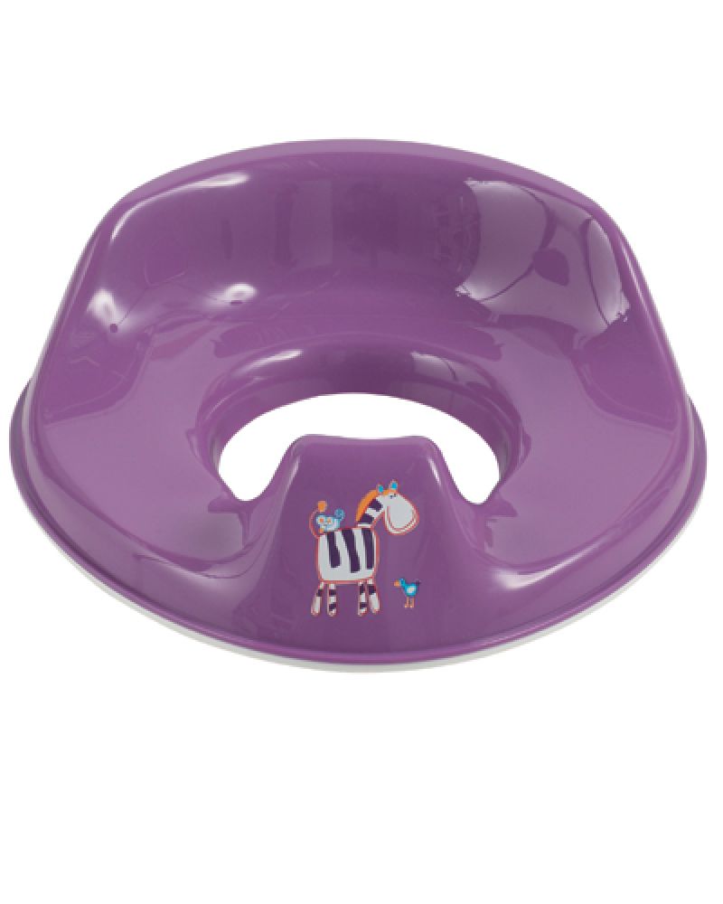 Bebe-Jou Tréninkové sedátko na toaletu Bébé-Jou Ziggy zebra fialový Vzor: Ziggy Zebra