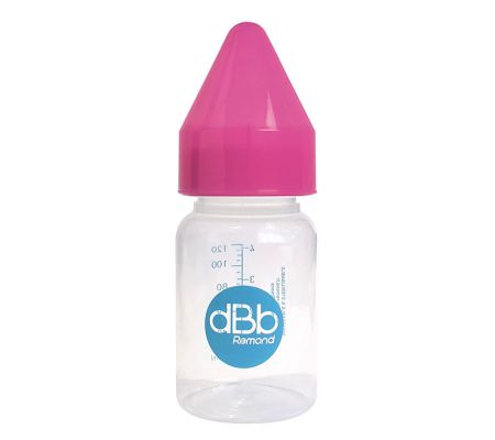 dBb Remond dBb kojenecká lahvička PP 120ml, savička silikon,NN, barva Pink Barva: růžové