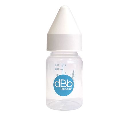 dBb Remond dBb kojenecká lahvička PP 120ml, savička kaučuk, NN, barva White Barva: bílé