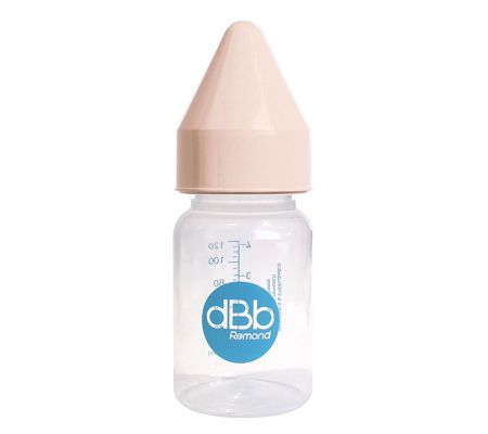 dBb Remond dBb kojenecká lahvička PP 120ml, savička kaučuk, NN, barva Pink Barva: růžové