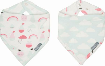 Bebe-Jou Bandana slintáček Bébé-jou Blush Baby 2ks