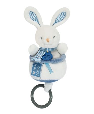 Doudou et Compagnie Paris | Doudou Plyšová hudební hračka 20 cm králíček DS14235694