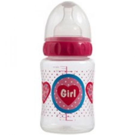 Bebe-Jou Široká lahvička Bébé-Jou Girl 250 ml Barva: růžové