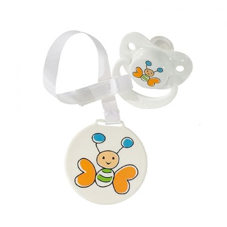 Bebe-Jou Dudlík s klipem 6-18M Bébé-Jou Butterly Vzor: Butterfly