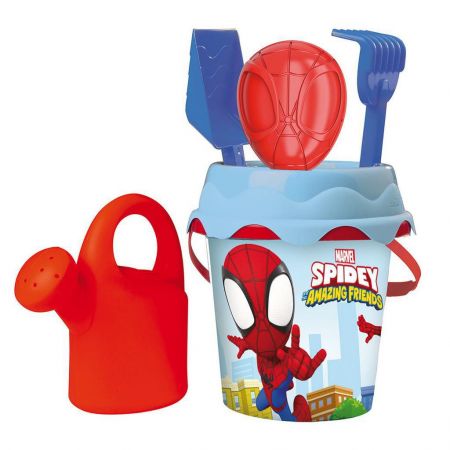 Smoby Kyblíček Spidey s konvičkou a příslušenstvím