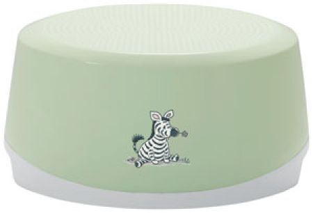 Bebe-Jou Dětské Protiskluzové stupátko ovál Bébé-Jou Dinky Zebra světle zelená