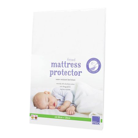 Bambino Mio bavlněné Prostěradlo 60x120cm s membránou Barva: Bílá