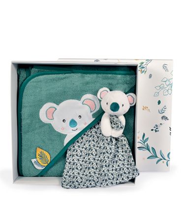 Doudou et Compagnie Paris | Doudou Dárková sada - plyšová koala s osuškou DS44098025