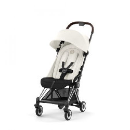 Cybex Coya Chrome Brown Off White