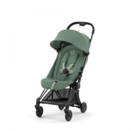 Cybex Coya Matt Black Leaf Green