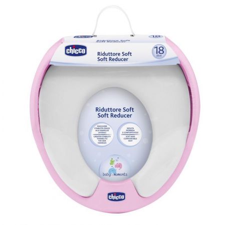 CHICCO Adaptér na WC Soft růžový