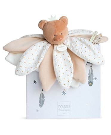 Doudou et Compagnie Paris | Doudou Dárková - plyšový usínáček medvídek 26 cm DS58135923