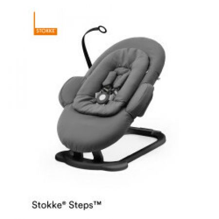 Stokke Steps lehátko Herringbone Grey/Black