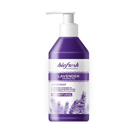 Tekuté mýdlo s organickým levandulovým olejem Lavender 300ml