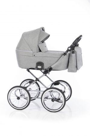 Roan kombinovaný kočárek 2v1 Coss classic, titanium