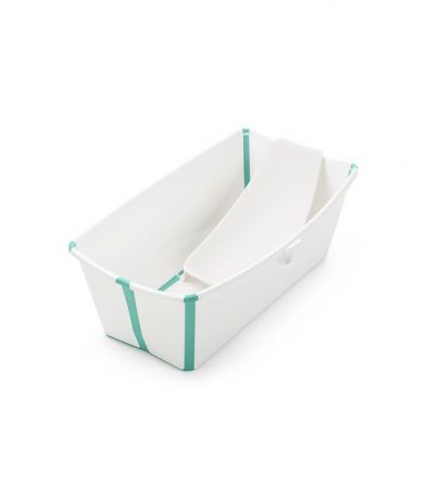 Stokke Flexi Bath Vanička s lehátkem-White Aqua