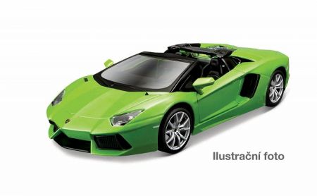 Maisto - Aventador Roadster, metal zelená, assembly line, 1:24 DS17200304
