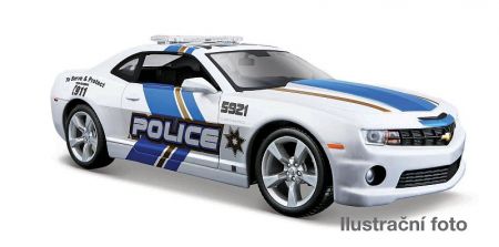 Maisto - 2010 Chevrolet Camaro SS, bílá, 1:24 DS11087671