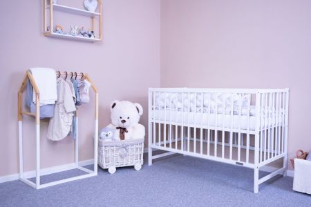 Dětská postýlka New Baby BASIC standard bílá