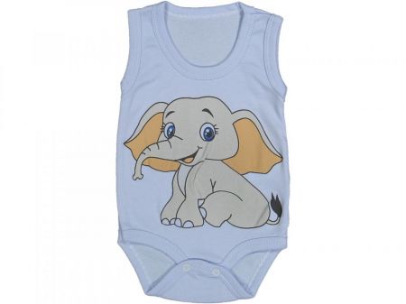 Kojenecké body bez rukávů Dumbo 68 cm