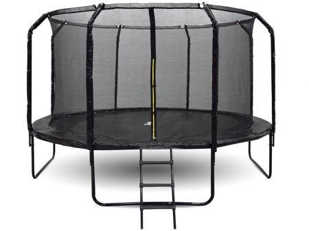 Zahradní trampolína SKY FLYER RING 2v1 430 cm BLACK