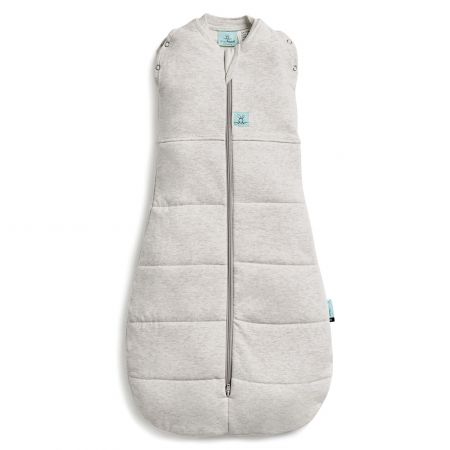 ERGOPOUCH Zavinovačka a vak na spaní 2v1 Cocoon Grey Marle 6-12 m, 8-10 kg, 2,5 tog