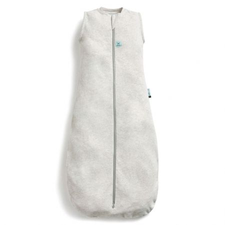 ERGOPOUCH Vak na spaní organická bavlna Jersey Grey Marle 3-12 m, 6-10 kg, 1 tog